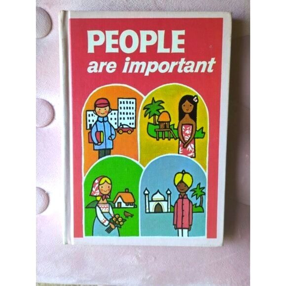 Other - People Are Important By Eva Knox Evans, Golden Press 1951 Hardcover Book